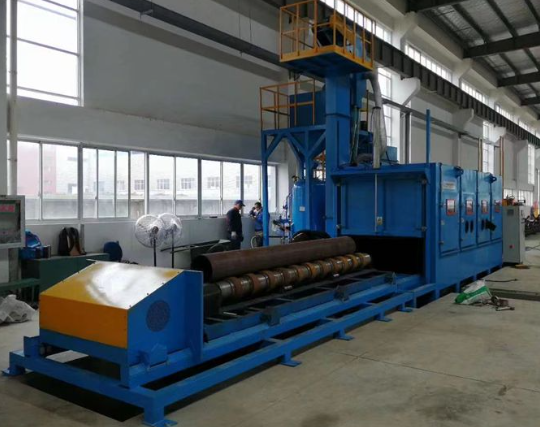 内蒙古喷砂机在管道除锈中的现场施工应用