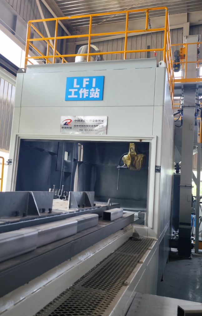 内蒙古大口径喷砂机 适合大型工件处理